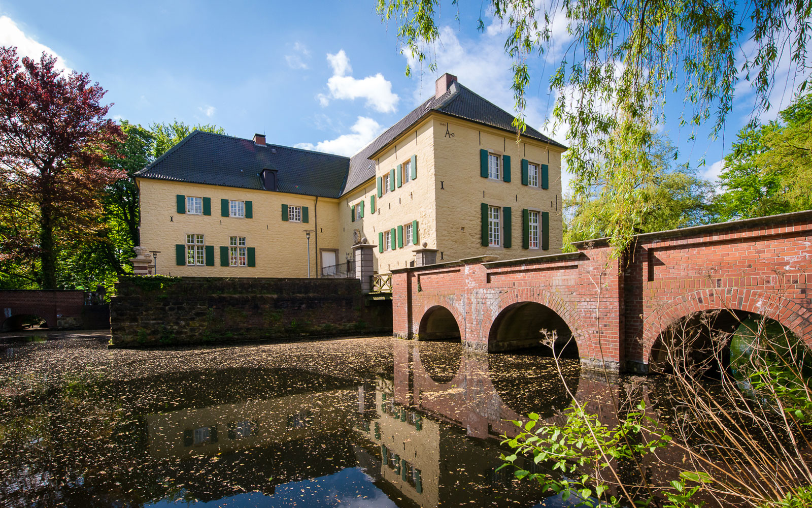 Denkmalpflege – Sanierung der Wasserburg Lüttinghoff in Gelsenkirchen